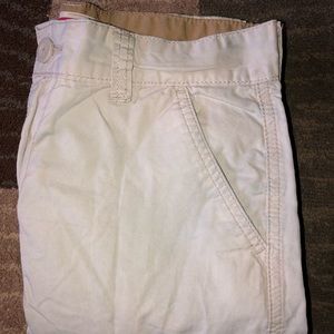 Levi’s light gray cargo shorts
